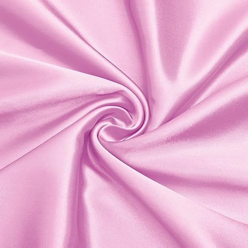 Miniatura 16 de VACVELT Tela de Satén Charmeuse por Yarda, Tela de Satén Aqua de 60 Pulgadas de Ancho, Suave y Brillante, Perfecta para Vestido de Novia