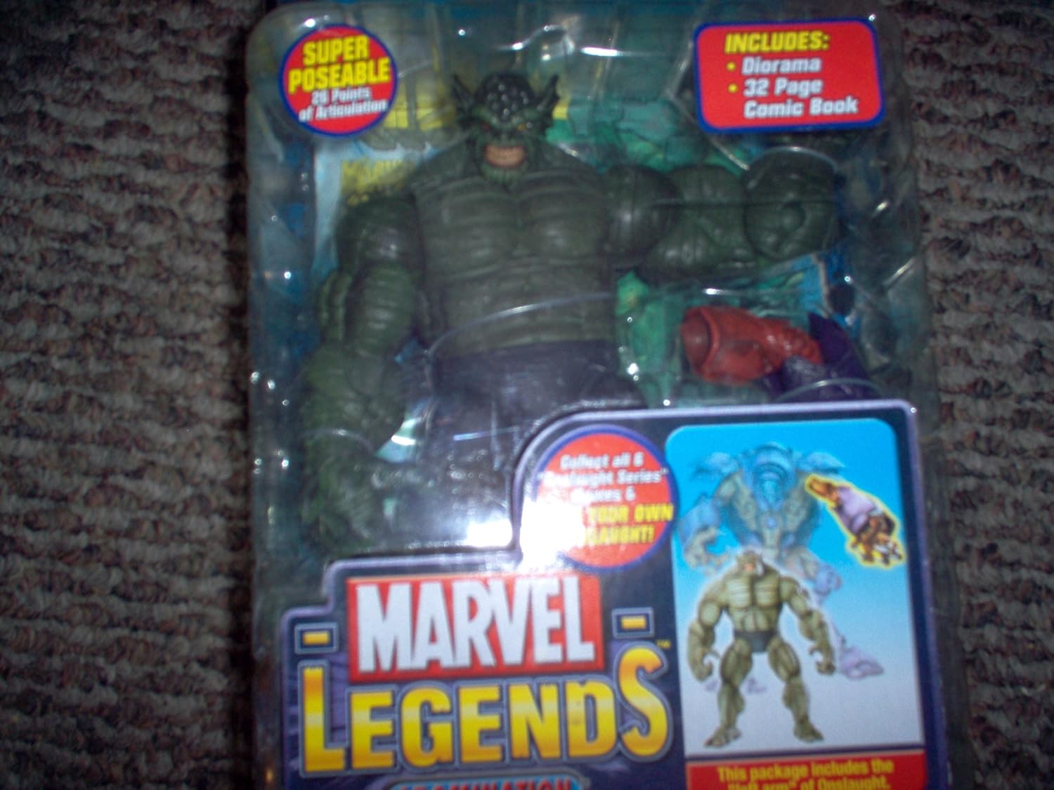 Marvel - Legends Abomination Melted Face Variant