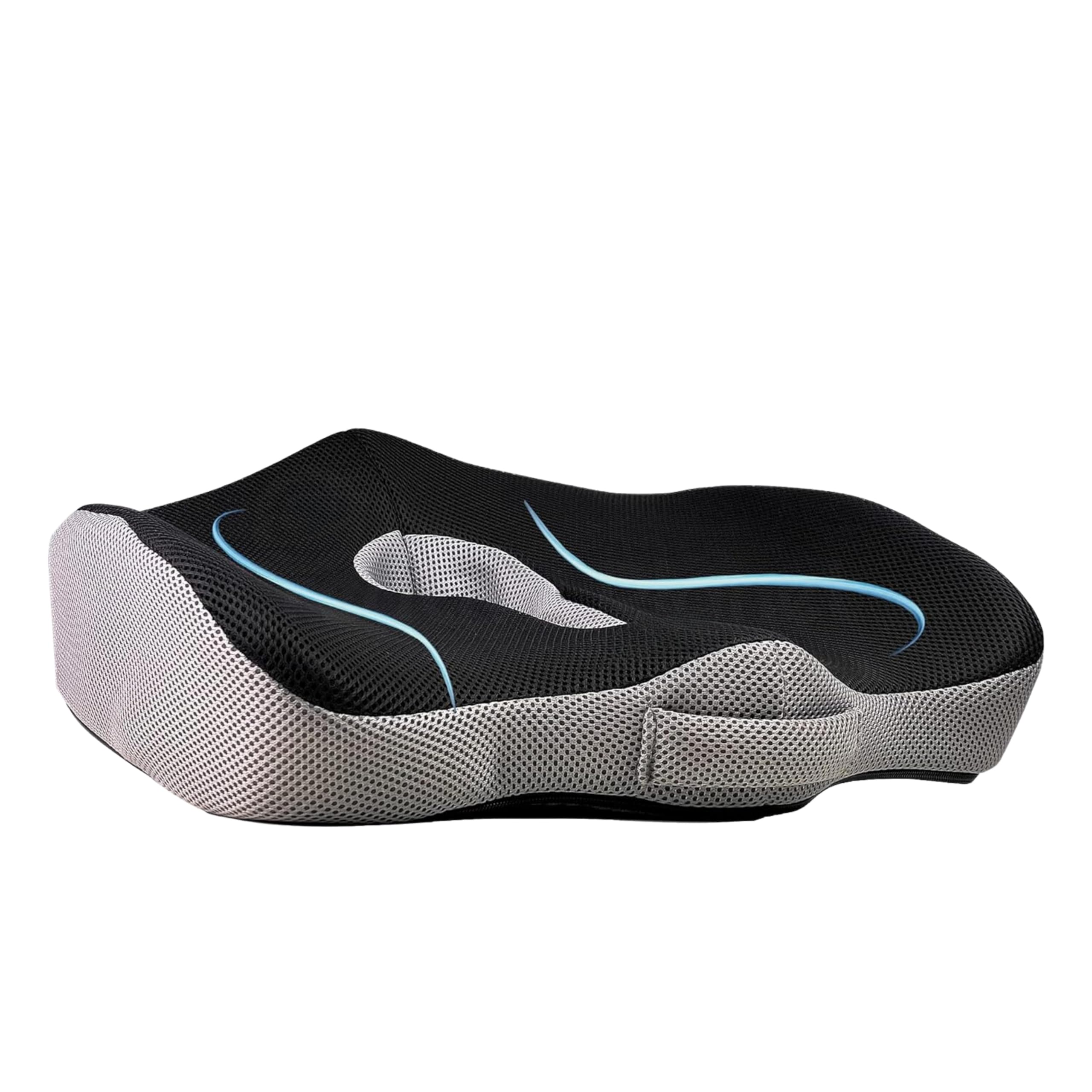FAZISTA Orthopedic Memory Foam Coccyx Seat Cushion for Relief of Back Pain, Sciatica, and Tailbone in Office/Home Chairs and Computer Desk, Wheelchairs, Driving (Mesh Black, Pack of 1Pc) (B0CKKT6NXZ) Amazon Price History, Amazon Price Tracker