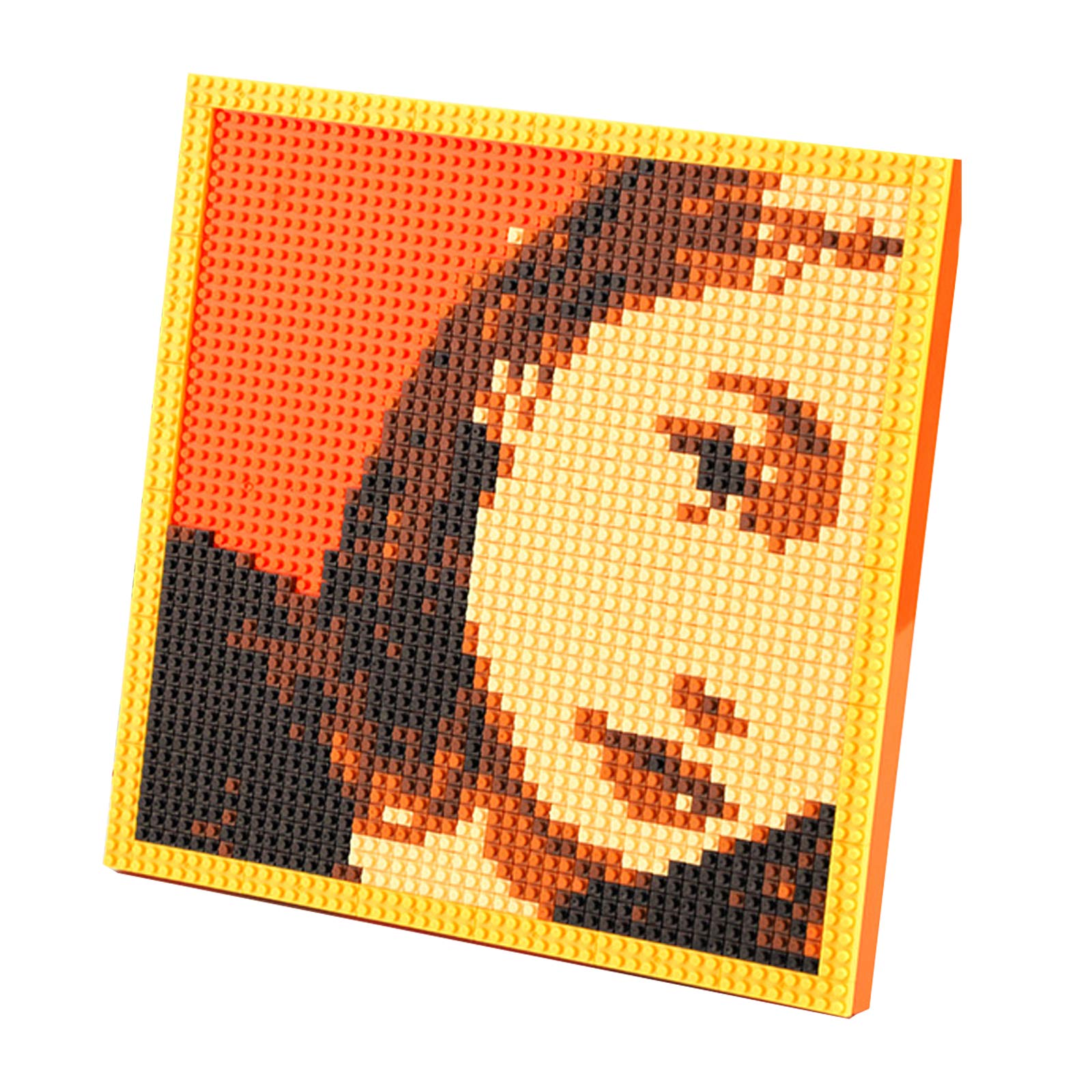 【ブロック】バルセロナ　ピクセルアート 48×48 新品 Amazon.co.jp: ビルディングブロックピクセルアートモザイク絵画