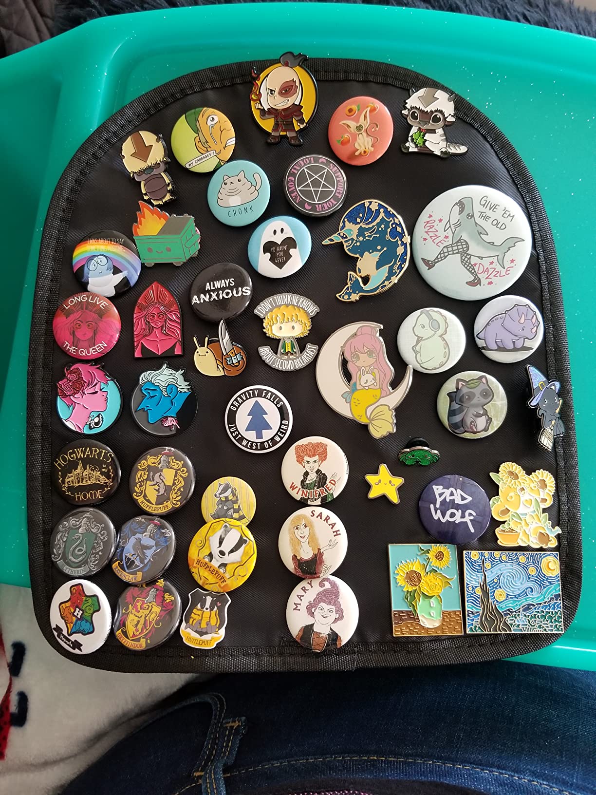 STEAMEDBUN Ita Bag Backpack With Clear Window For Pins & Cosplay