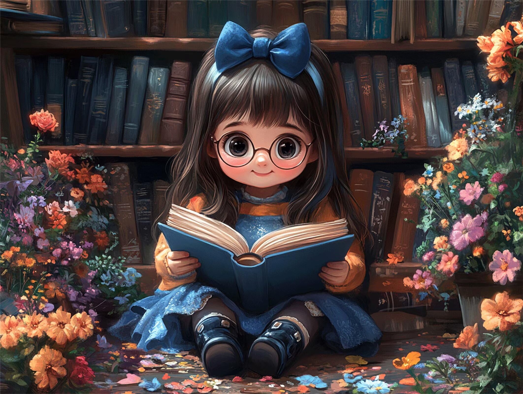 Puzzle 3000 elementów dla dorosłych, gry rodzinne, kreskówka, n-346