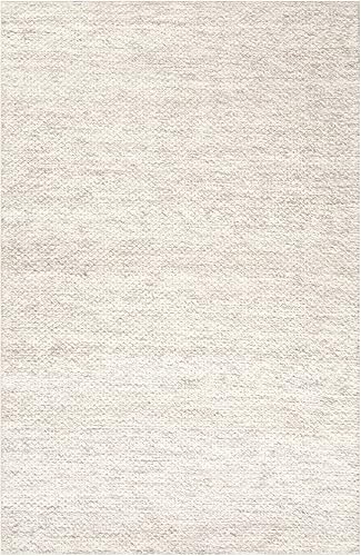 Jaipur Living Karlstadt - Alfombra de área de 5 x 8 pies, color gris pardo rústico para espacios interiores