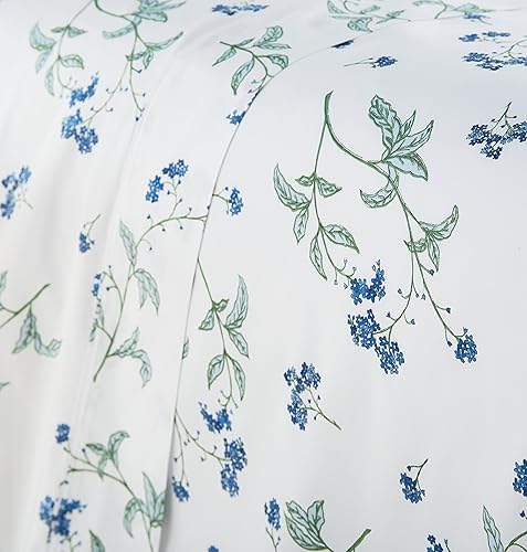 Miniatura 2 de Southshore Fine Living, Inc. Brightyarn Series - Juego de funda de edredón tamaño King, ropa de cama floral California King, funda de edredón de