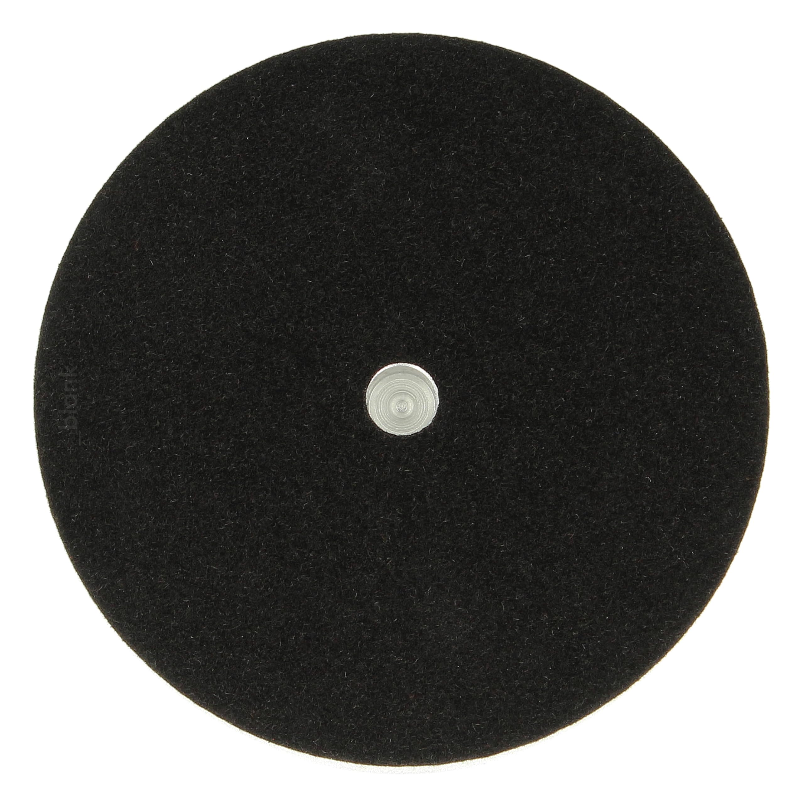 _blank #021si Stabilizzatore HiFi | Peso del disco in vinile 425g | Alluminio fresato CNC | Anodizzato argento | Massimizza la qualità del suono e riduce le vibrazioni