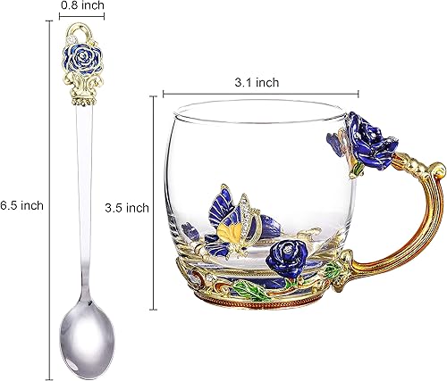 Miniatura 2 de Regalos para mujeres, exquisita taza de té, el mejor regalo de cumpleaños para mamá, esposa, amigas, día de la madre, día de San Valentín, Navidad,