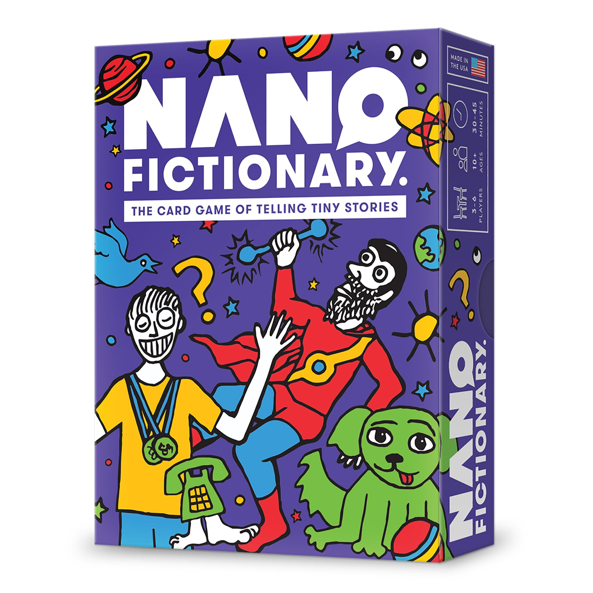 Looney LabsNanofictionary Card Game - Creative Storytelling for All Ages