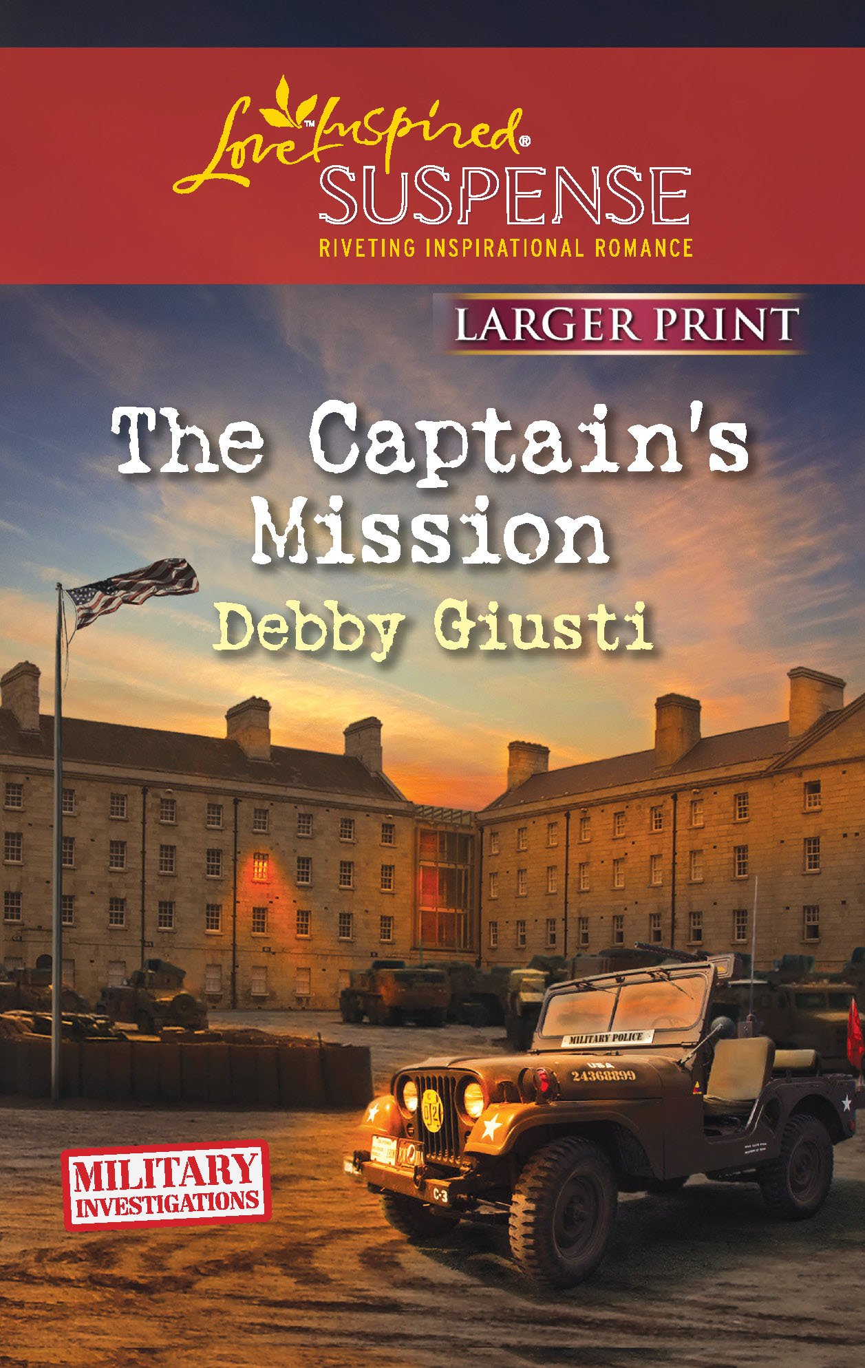 The Captain's Mission (Larger Print Love Inspired Suspense: Military Investigations)