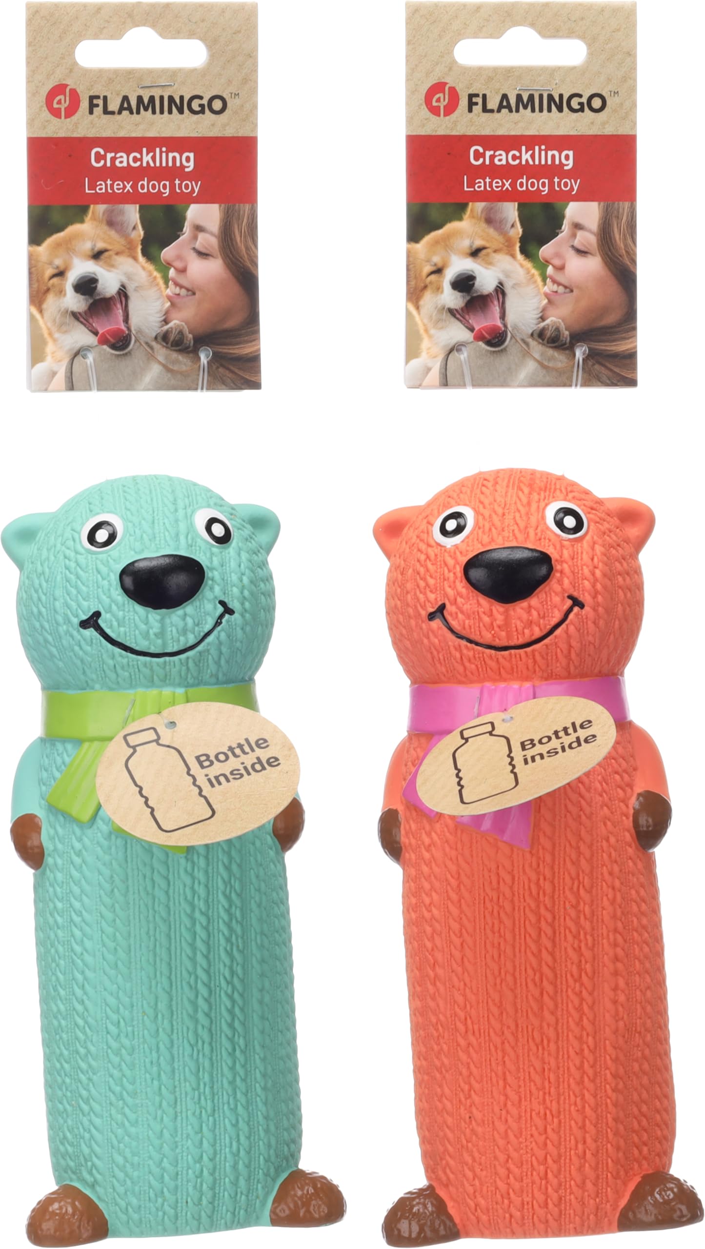 Flamingo TOY SJARU BEAR SEVERAL COLOURS 8,1x6,7x19CM ASSORTMENT