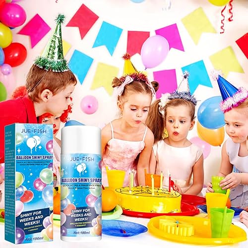 Miniatura 7 de Spray de brillo para globos, para globos de látex, brillo instantáneo y acabado vibrante, mejora la decoración de fiestas y resultados duraderos que