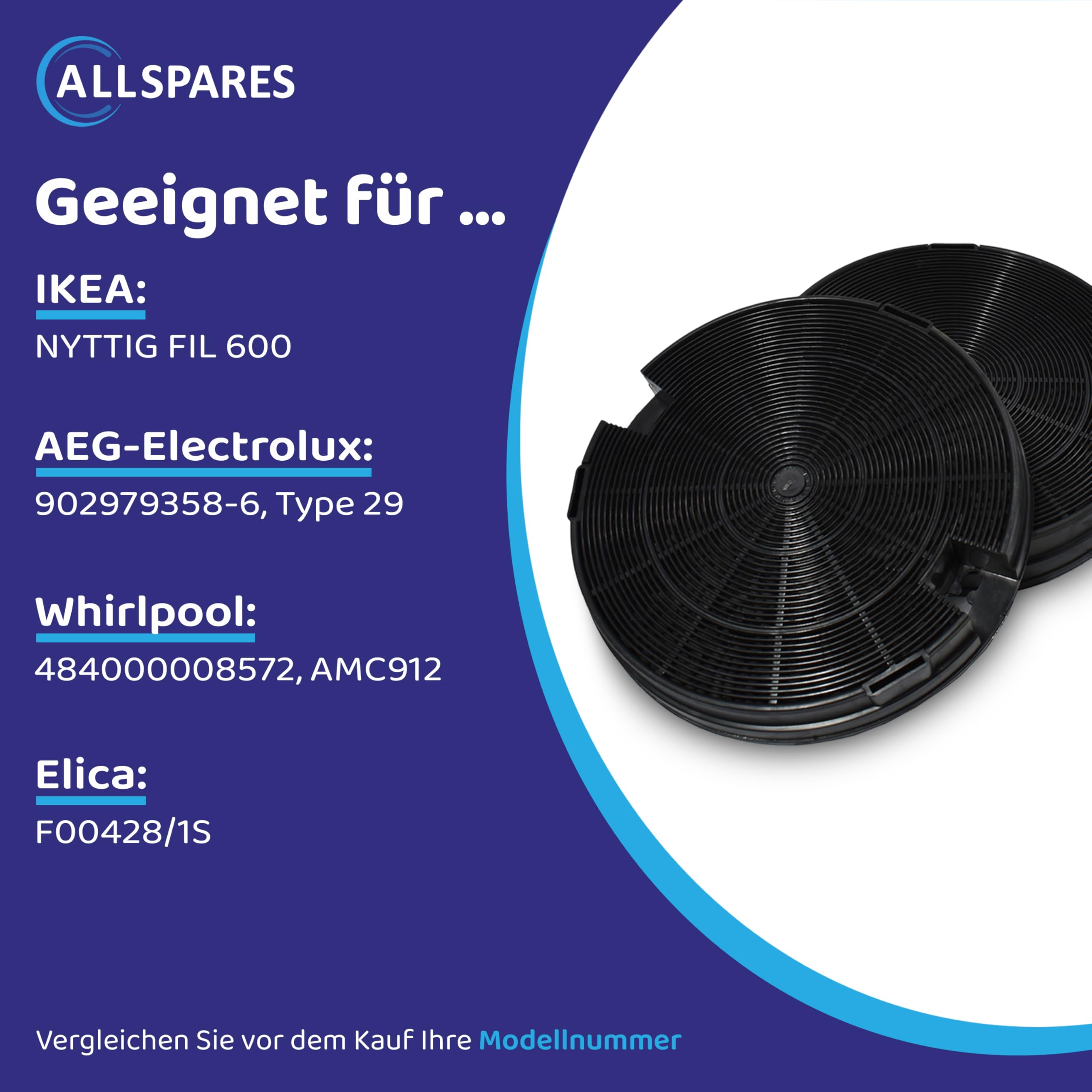 Electrolux E3CFT29 Carbon Filter Elica Model 29 (E, 2