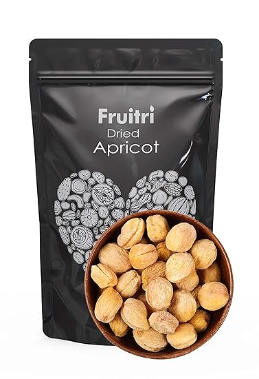 Organic Premium Dried Apricot dry fruits, Soft and Big Size Khumani, 500g