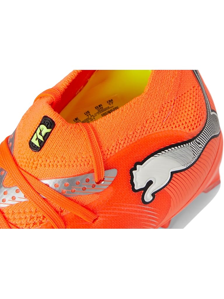 Orange PUMA Future 9 Pro Firm/Artificial Ground Soccer Cleats (Little Kid/Big Kid)