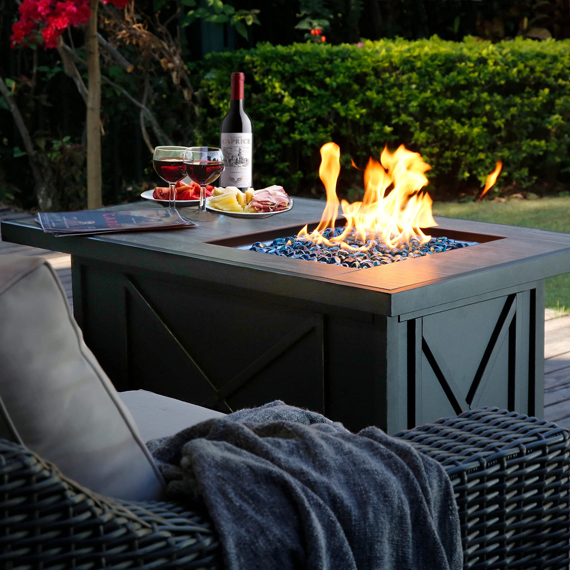 bali outdoor fire pit 42 inch