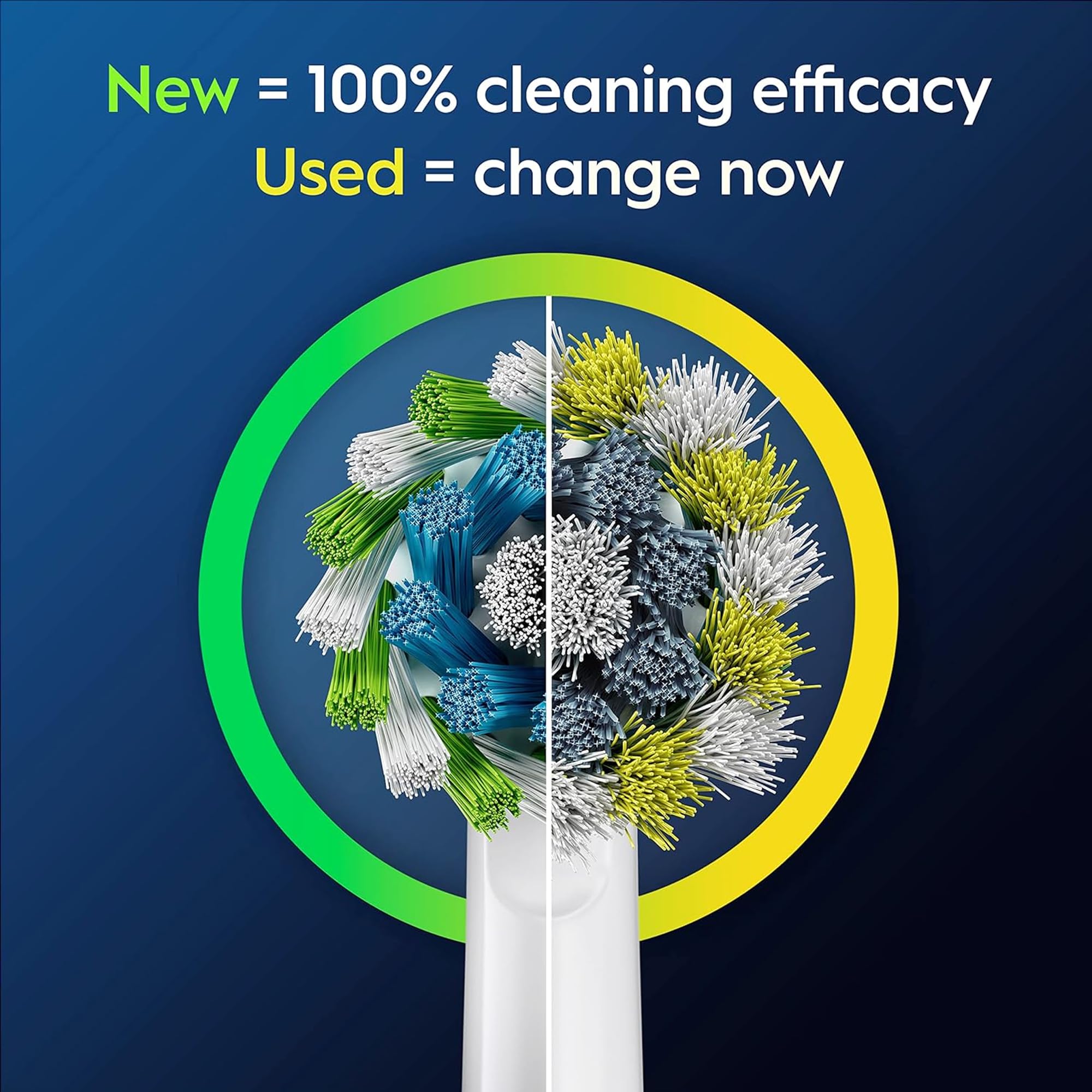Oral-B Pro CrossAction Lot de 10 têtes de rechange