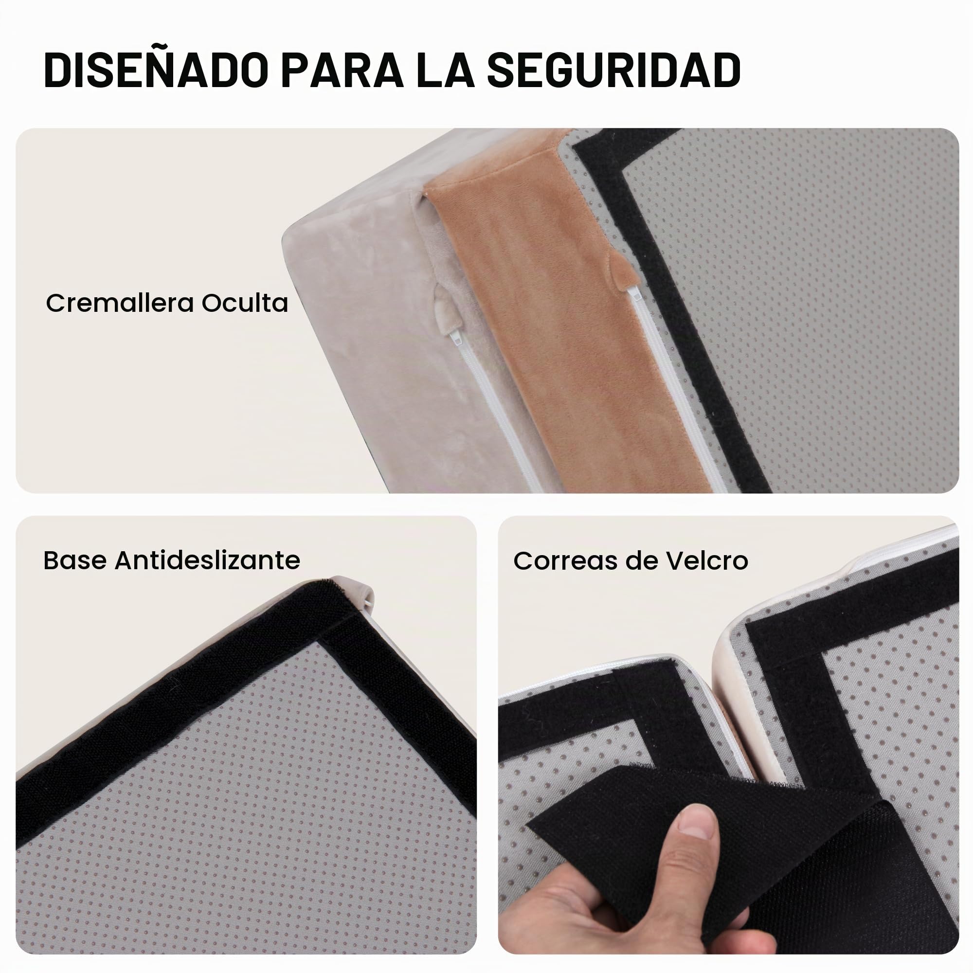 BanaSuper Bloques de Espuma para Escalada Bebés, Gimnasio para Bebé con Colchoneta, Juego Motricidad, Escalador Blando y Bloques Psicomotricidad, Certificado EN71 Juguete Montessori Interior