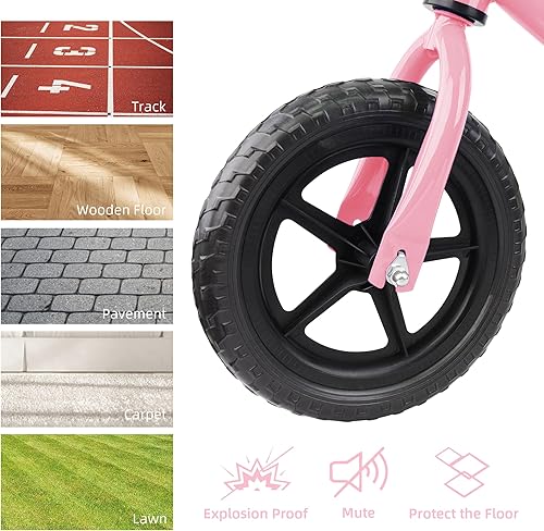 Miniatura 6 de Elantrip Bicicleta de equilibrio para niños, juguetes de regalo de cumpleaños para niños y niñas de 1 a 3 años, bicicletas sin pedales para niños