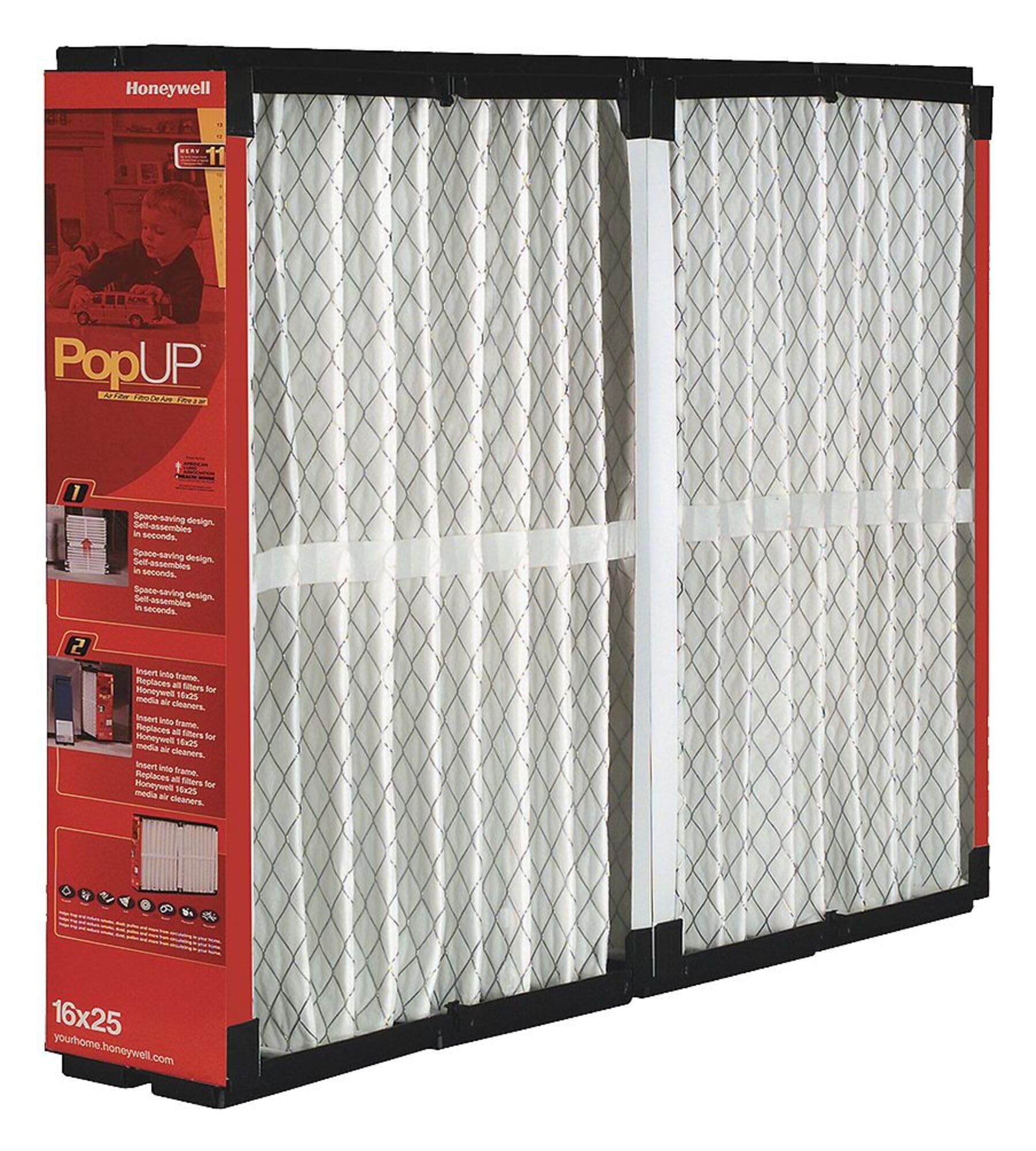 Honeywell 16X20 PopUP Media Air Filter, 2-Pack2 - Replacement