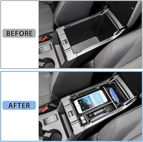 Miniatura 2 de EDBETOS Organizador de consola central compatible con Subaru Crosstrek 2024 y para Subaru Impreza 2024, accesorios de plástico ABS, caja de