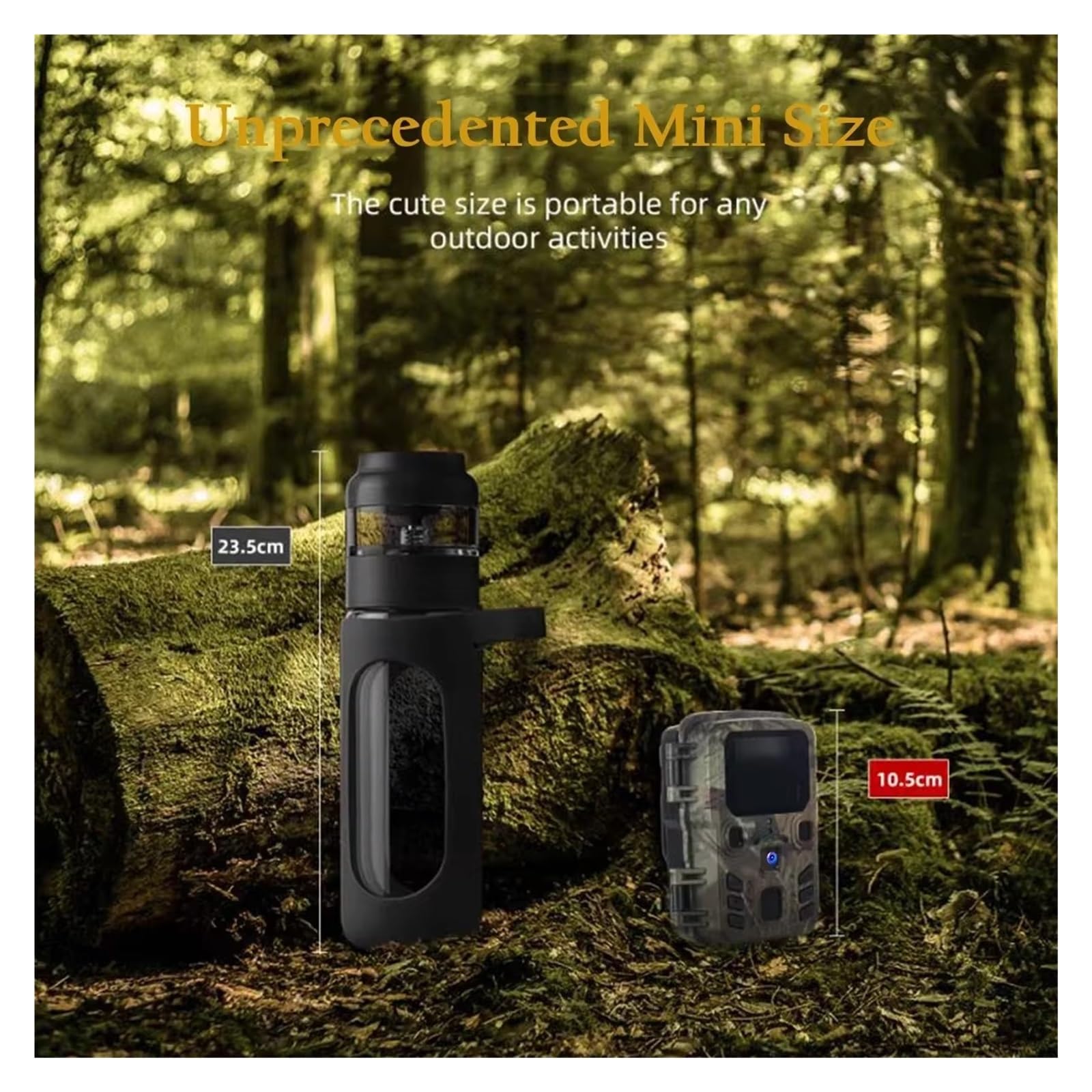 Mini Trail Jagd Kamera Wildlife Hunter Kameras 20MP 1080P Wald Tier Cam Foto Falle Überwachung Tracking Hohe AuflöSung(Mini301)