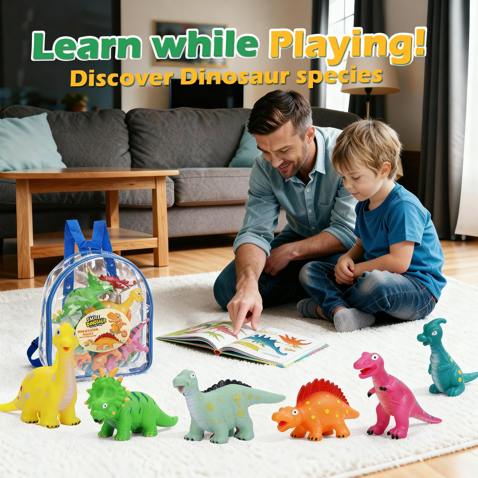 Juguetes de baño de dinosaurios para niños pequeños: juguetes flotantes sin moho para piscina – Juguetes de dinosaurio para niños de 1, 2 a 3 años de edad, ideas de regalo de cumpleaños
