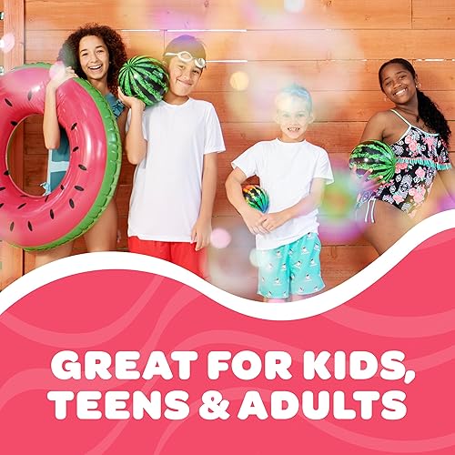 Miniatura 9 de Watermelon Ball Sandía de piscina iluminada para niño de 8 a 12 años, pelota de 9 pulgadas para adolescente, adulto, familia, juego divertido,