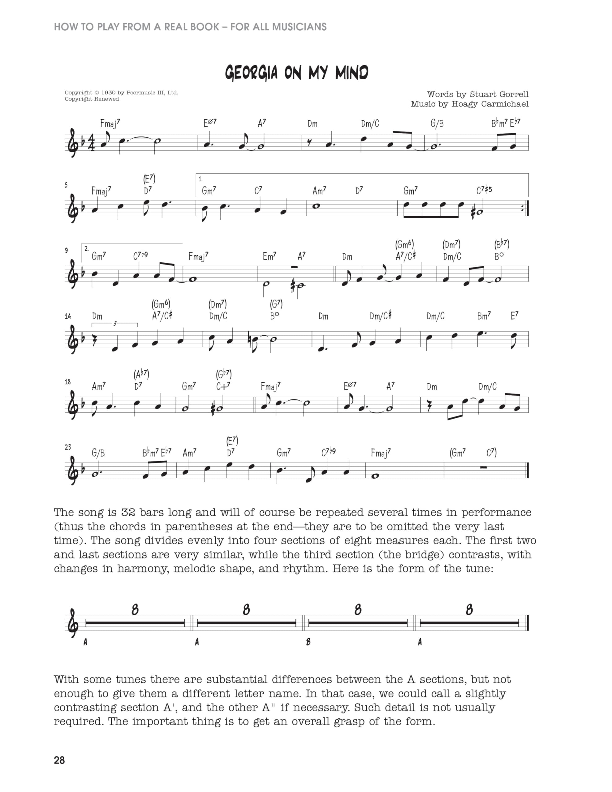Robert rawlins : how to play from a real book - tous les instruments: For All Musicians