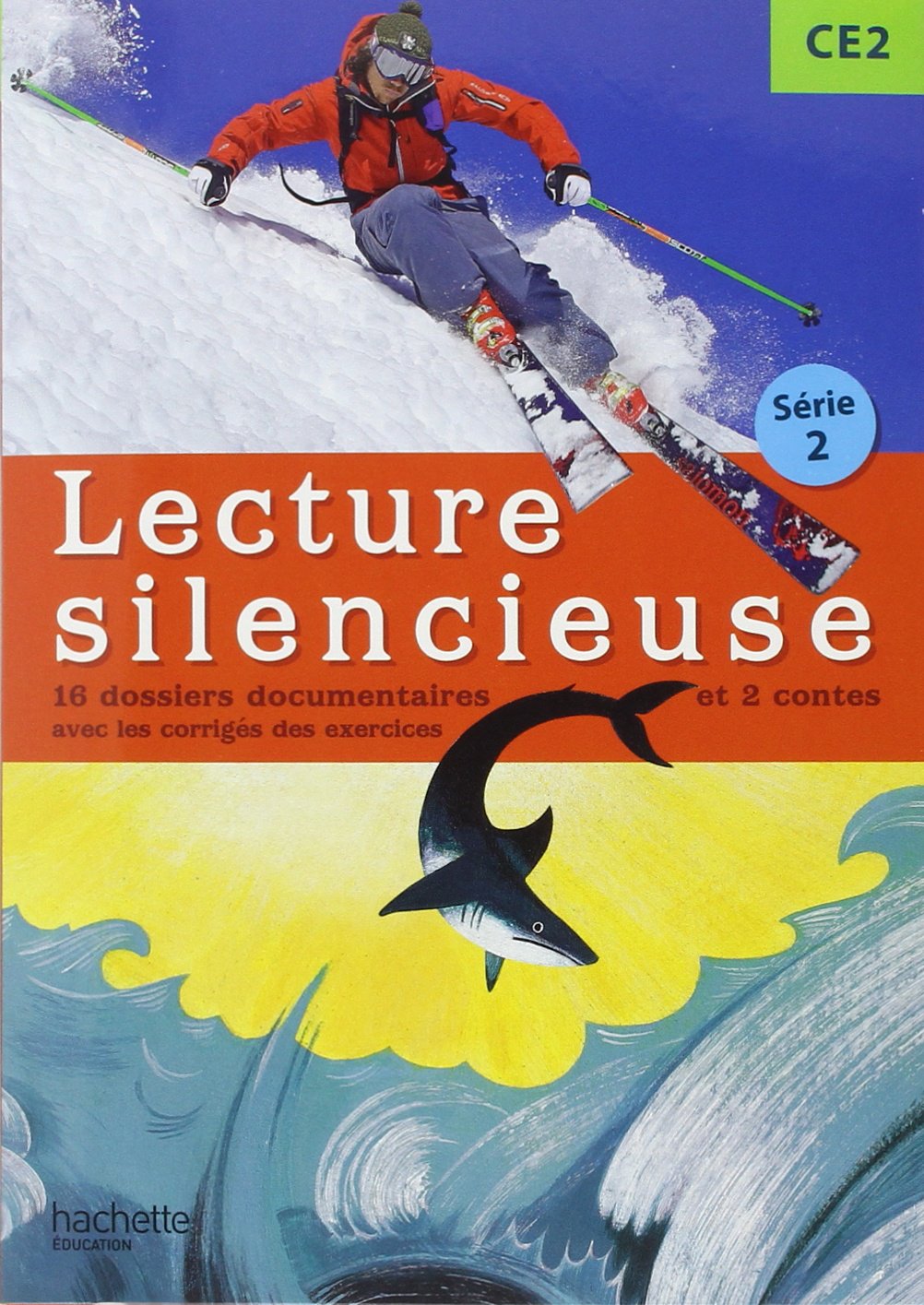 Lecture silencieuse CE2 Pochette eleve 2011: Pochette élève avec 16 documentaires et 2 contes, avec les corrigés des exercices