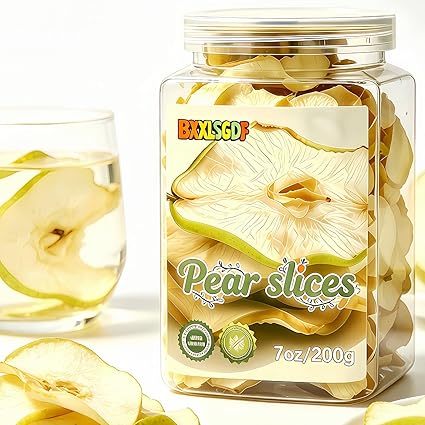 7oz Dried Pear Slices - Pure Fruit, No Sugar Added,