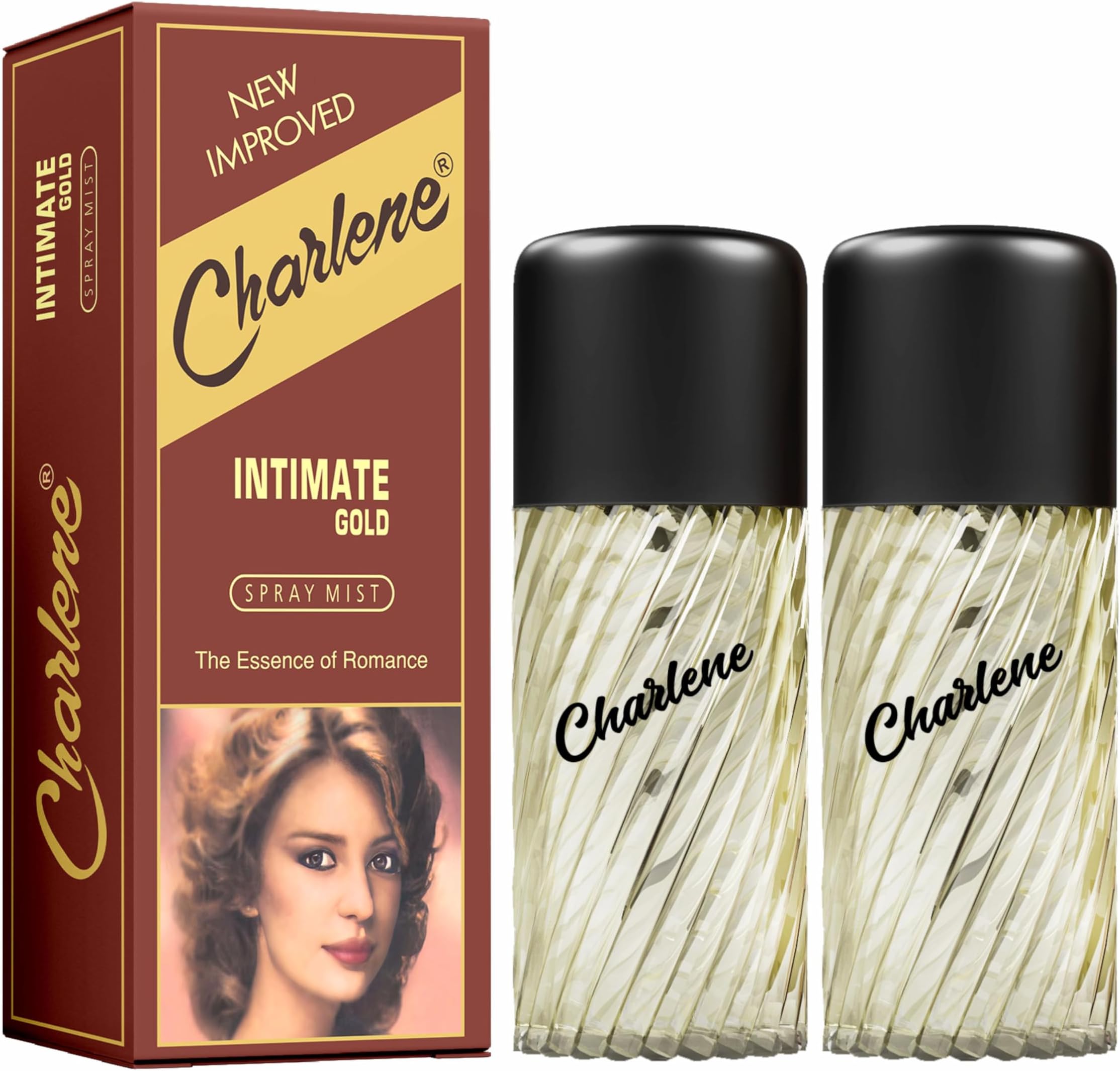 CHARLENE Luxury Perfume For Men & Women - Intimate Gold 30Ml (Pack Of 2)