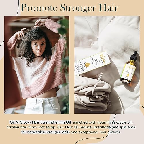 Miniatura 5 de Suero natural para el crecimiento del cabello 9 en 1 y aceite fortalecedor, aceite de romero para el crecimiento del cabello, aceite de ricino,