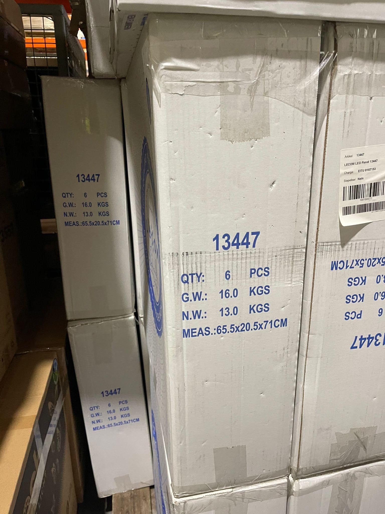 LECOM LED Panel 62x62 Neutralweiß 24W 4500lm Rasterdecke Büroleuchte Flach | Für professionelle Arbeitsbereiche. Energieeffiziente Alternative zu klassischen Rasterleuchten in Büro, Klassenraum, Praxis.