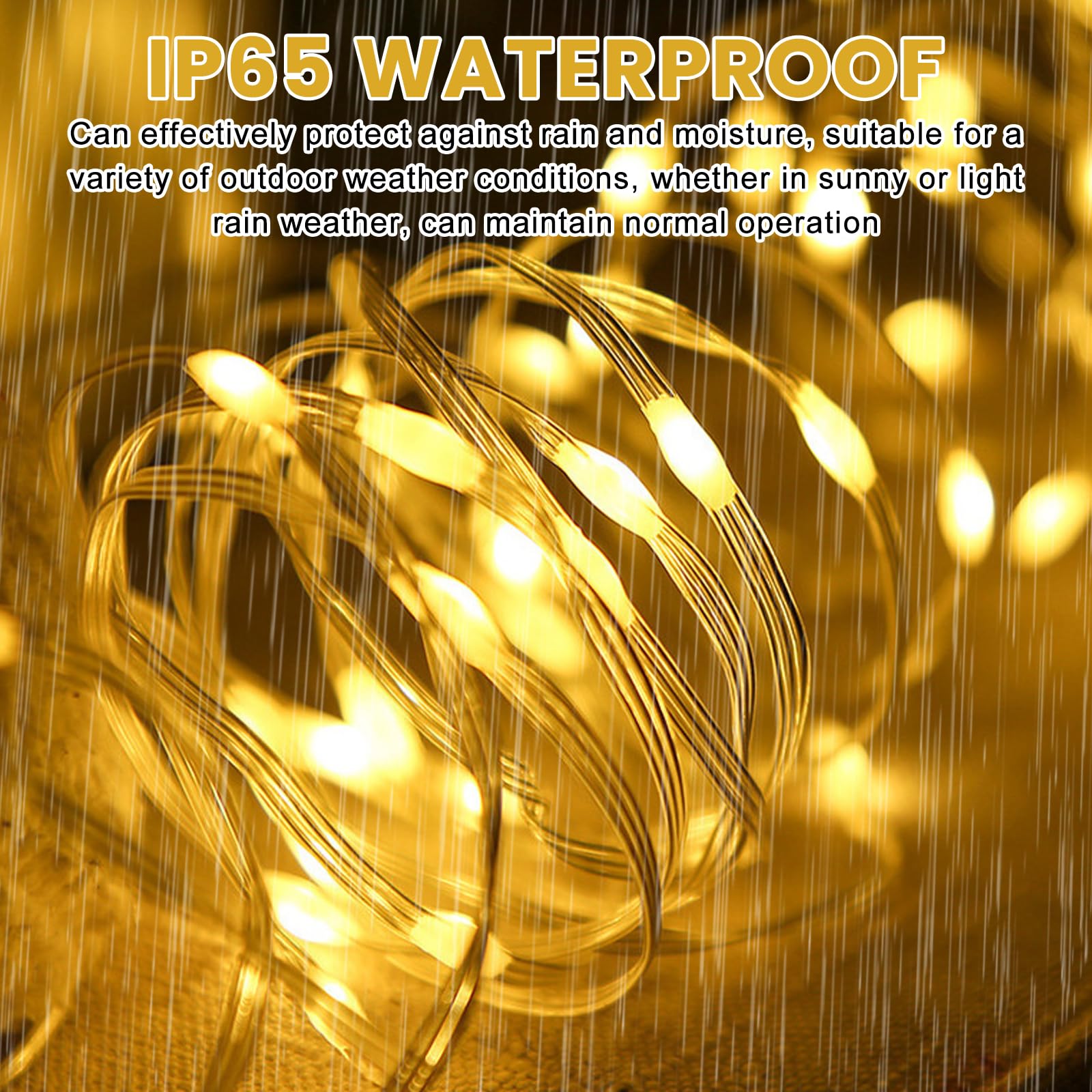 Cadena de luces solares para sombrilla, guirnalda de luces con 104 LED, luces solares para sombrilla, luces de sombrilla con mando a distancia, cadenas de luces para sombrilla, para tiendas de