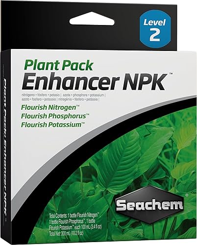 Seachem Plant Pack Enhancers, NPK (caja de 3 diferentes artículos de 3.4fl oz)