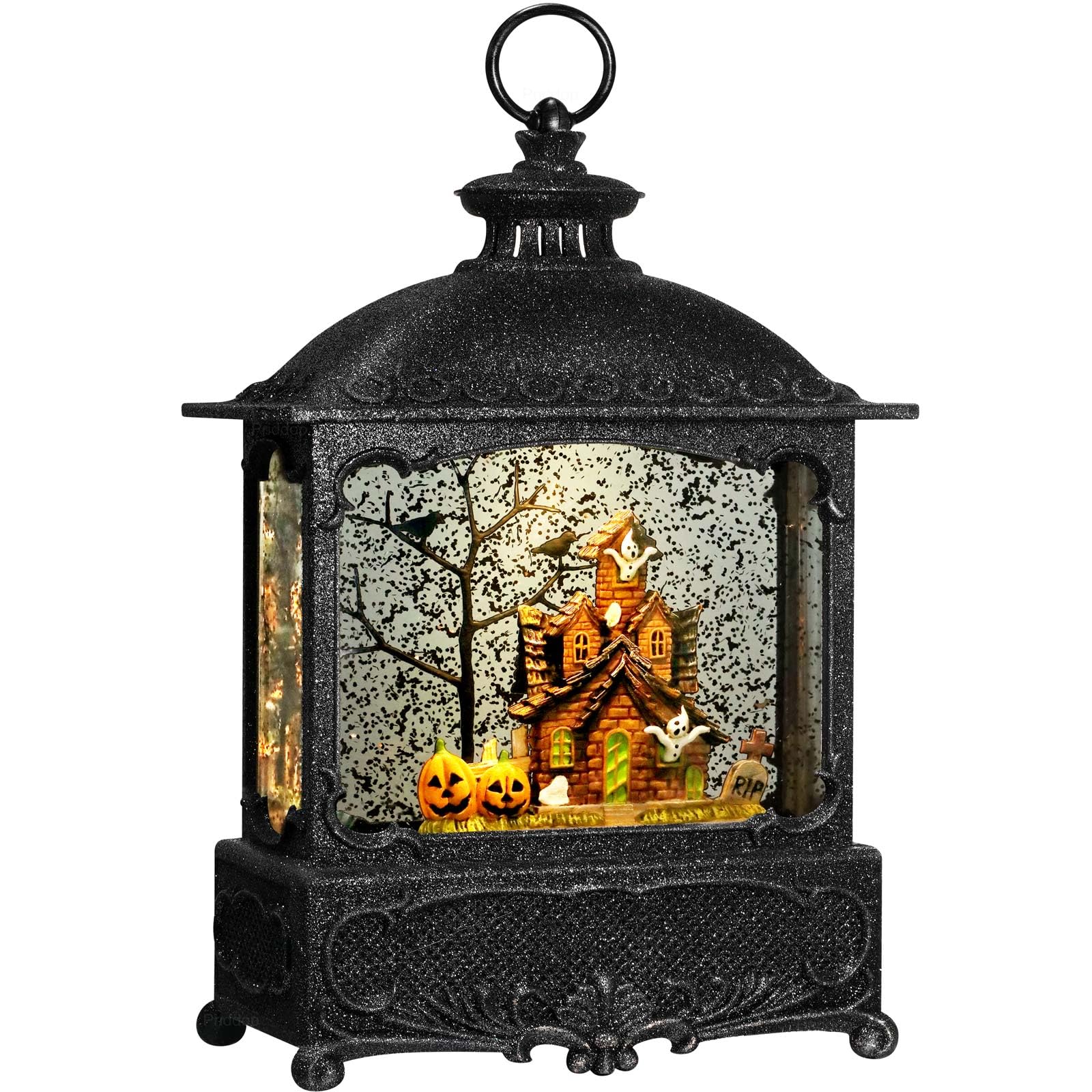 Priddop Haunted House Snow Globe