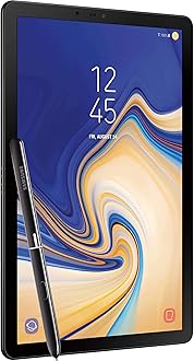 Samsung Galaxy Tab S4 10.5in (S Pen Included) 64GB, Wi-Fi, Verizon, Tablet - Black (Renewed)