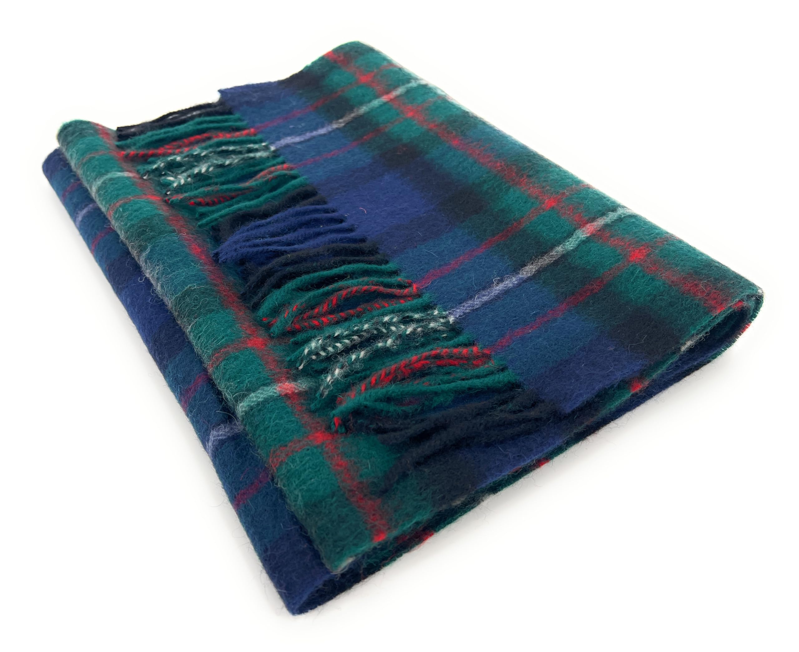 Tartan Tweeds Unisex Ferguson 100% Soft Lambswool Clan Tartan Scarf 30Cm X 180Cm (Ferguson)