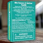Family Board Games for Kids 8-12 — Family Games for Kids and Adults — Who Knows Me Better Original — 500+ Questions for Ages 5+ — Teens Fun Card Quiz Gift for Travel and Party