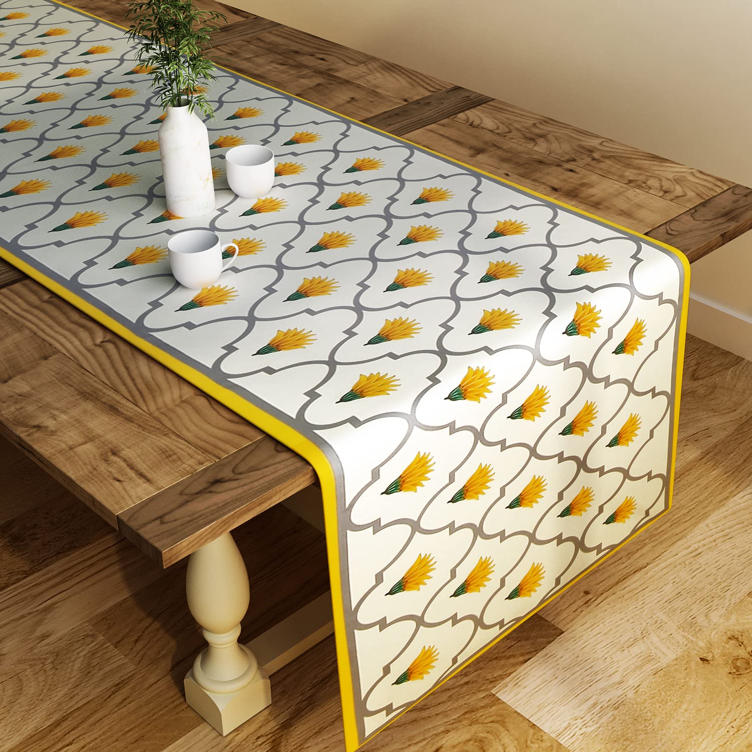 SEJ Table Runner - Pink Dining Table Protector -9