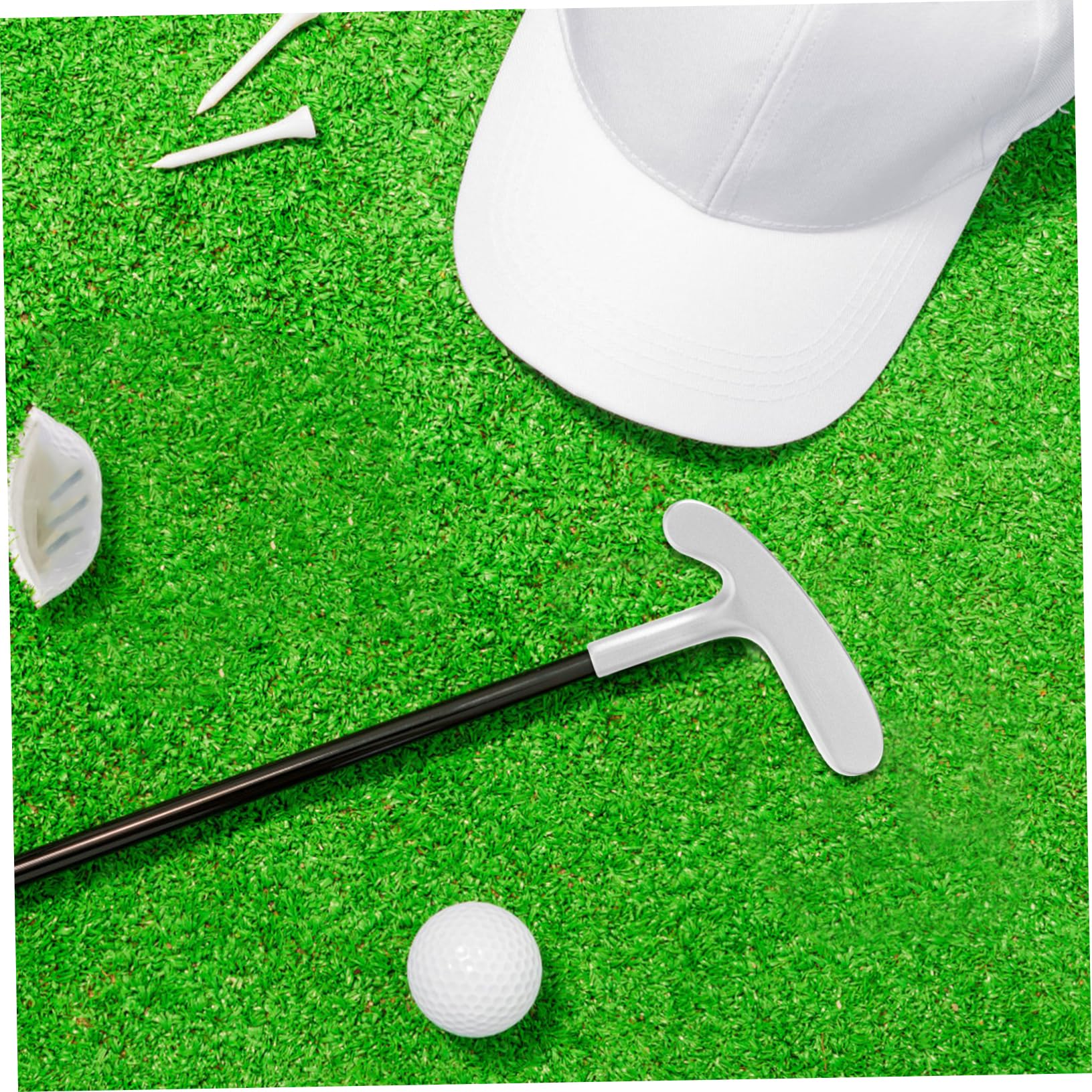 Toddmomy Golf Putter Golf Putter Right Handed Golf Accessories Different Type of Putter Heads Golf Putters Golfing Supplies Alloy Golfs Head Golfs Accessory Zinc Alloy Silver