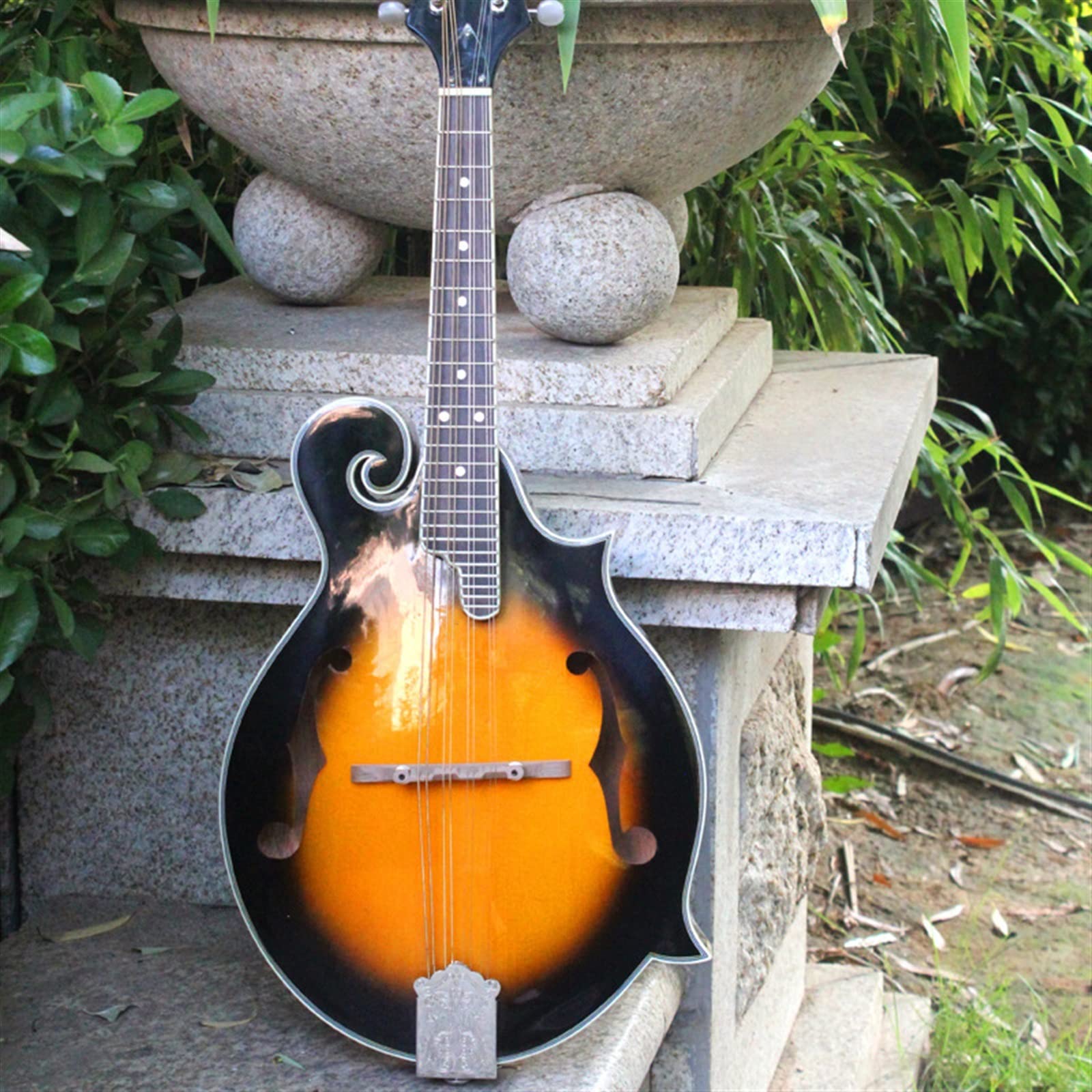 Guitarra De Mandolina Hecha A Mano Instrumento Étnico De Mandolina De 8 Cuerdas Con Bolsa Y Cuerdas Mandolina para Adultos