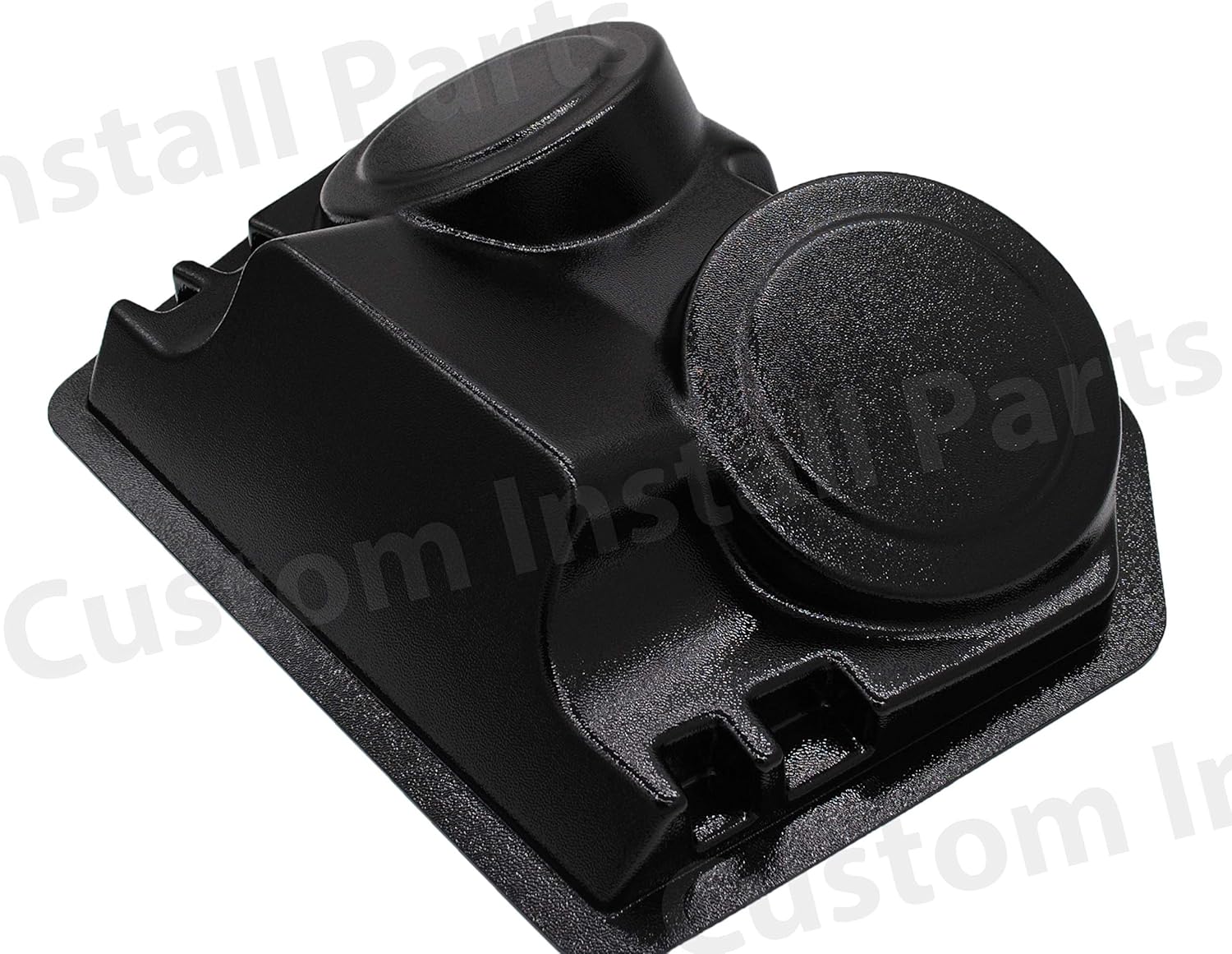 Speaker and Radio Overhead Console Housing Compatible with Golf Cart, UTV, Polaris RZR, Boat, Marine (Empty Console)