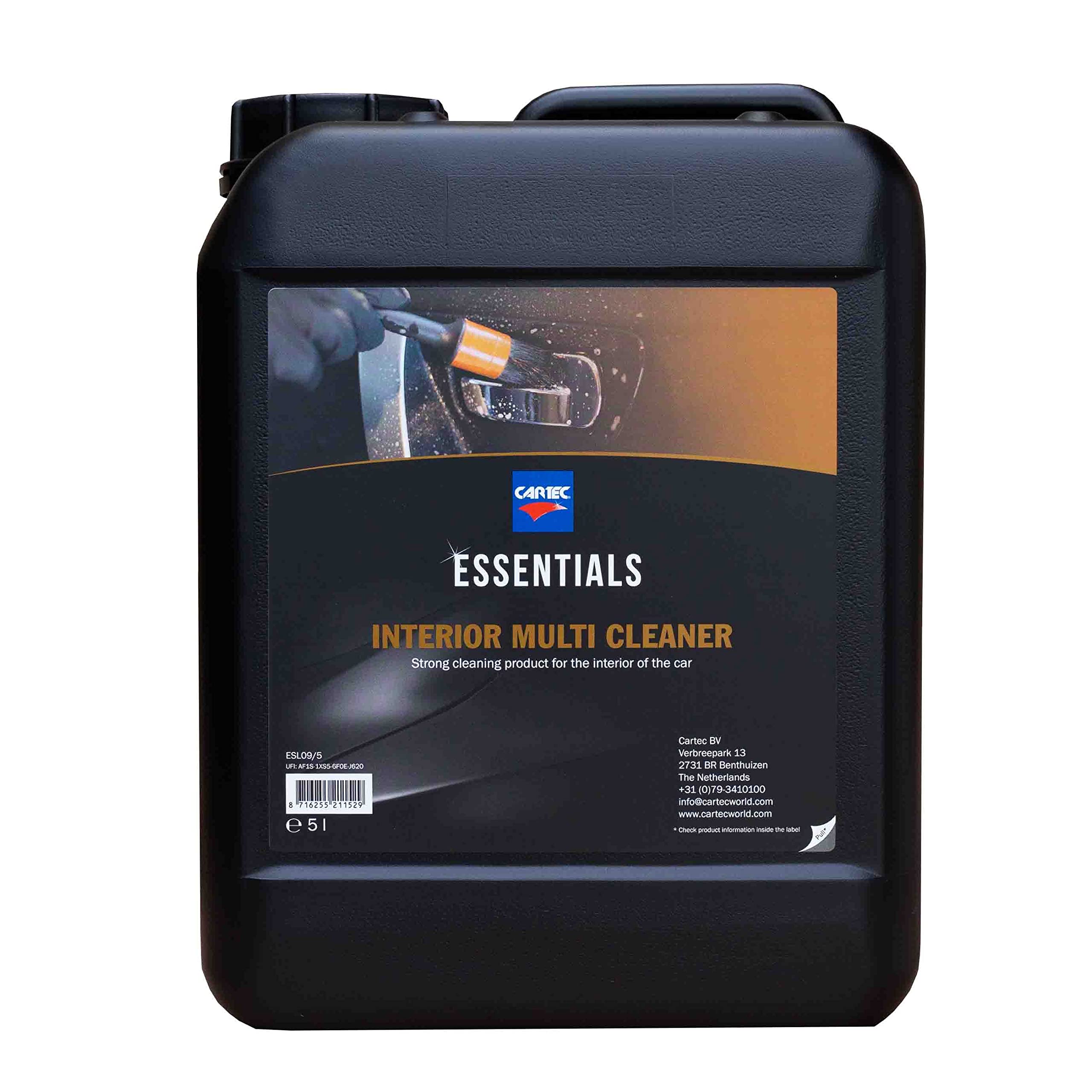 Cartec Nettoyeur de siège et intérieur auto Essentials Interior Multi Cleaner 5L