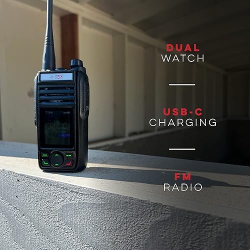 Miniatura 6 de BTECH GMRS-PRO IP67 - Radio bidireccional impermeable GMRS con Bluetooth y GPS, programable por aplicación, repetidor GMRS, con receptor de escaneo