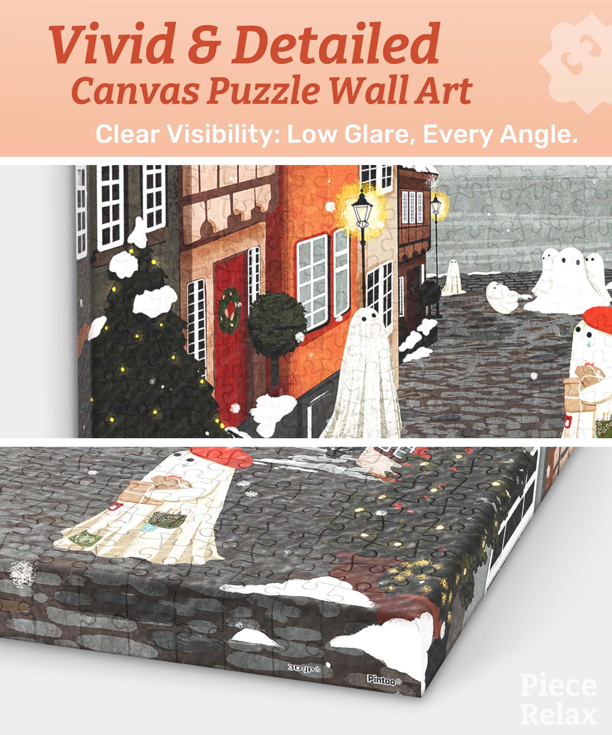 PieceRelax Canvas Wall Art Puzzles for Adults, Katherine Blower - Image 3