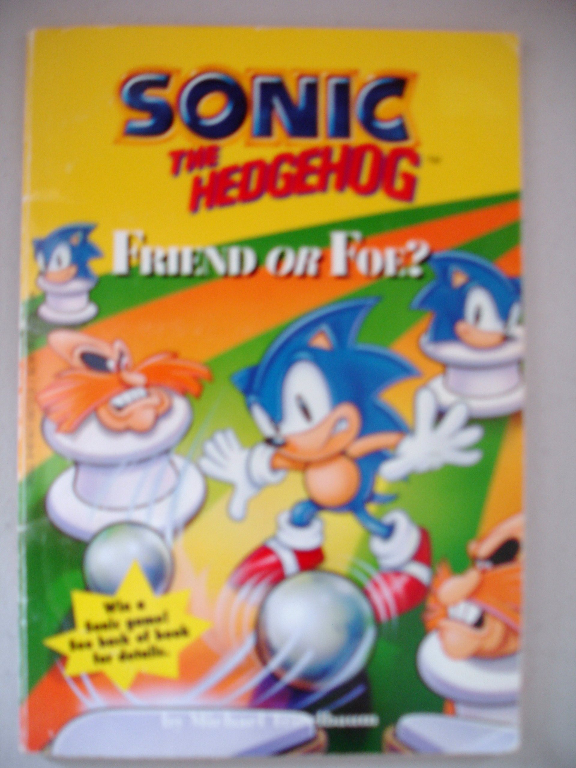 Buy Sonic the Hedgehog: Friend or Foe — BookShops.in