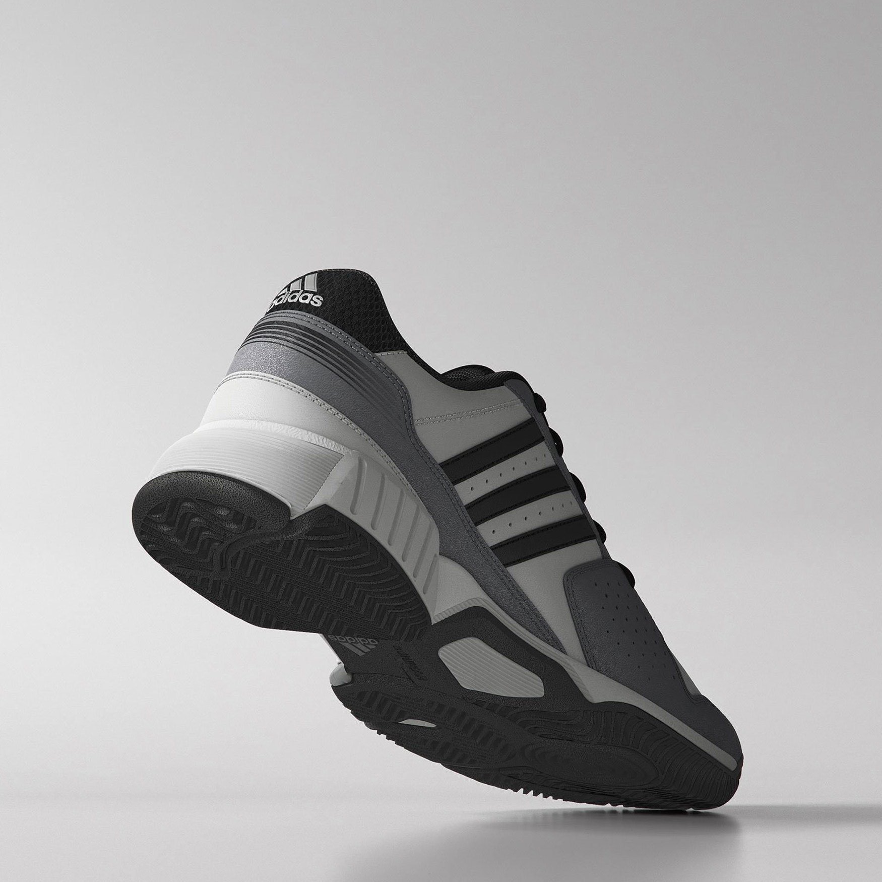 Adidas Bercuda 3.0 Erkek Tenis Ayakkabısı beyaz gri