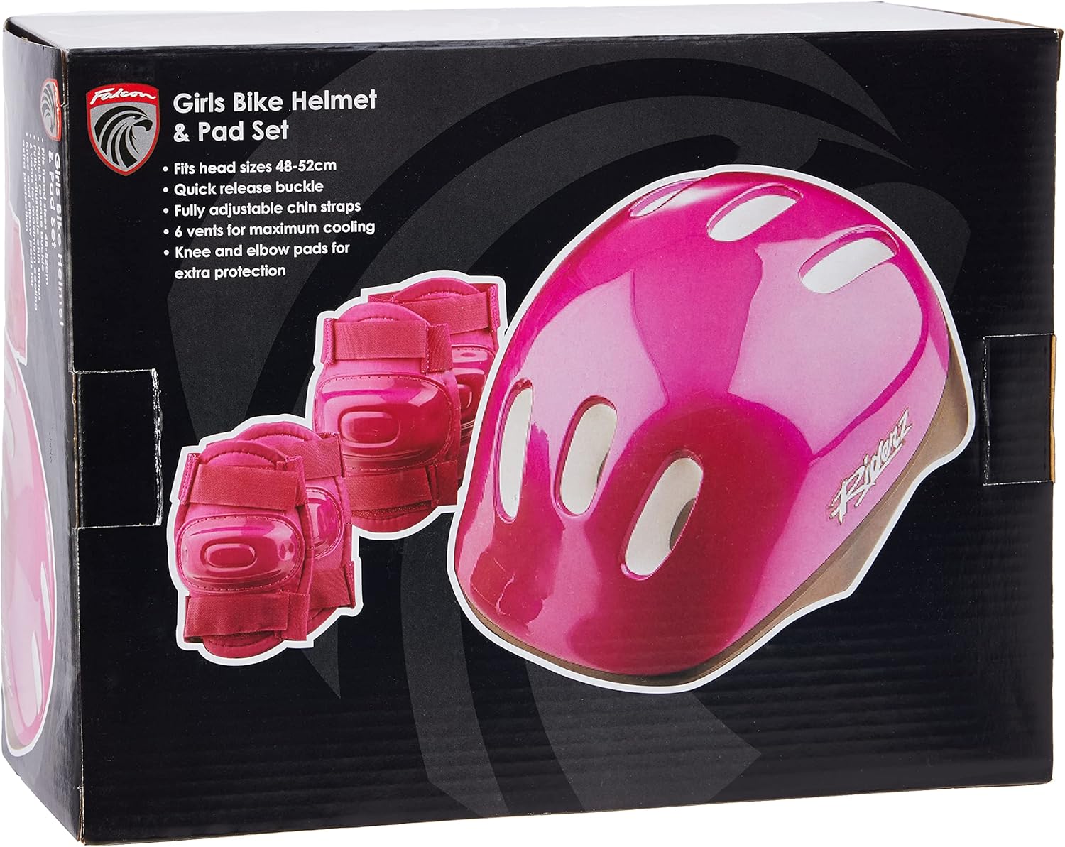 Girls' Bike Helmet and Pads Set by Riderz Amazon.co.uk Sports & Outdoors