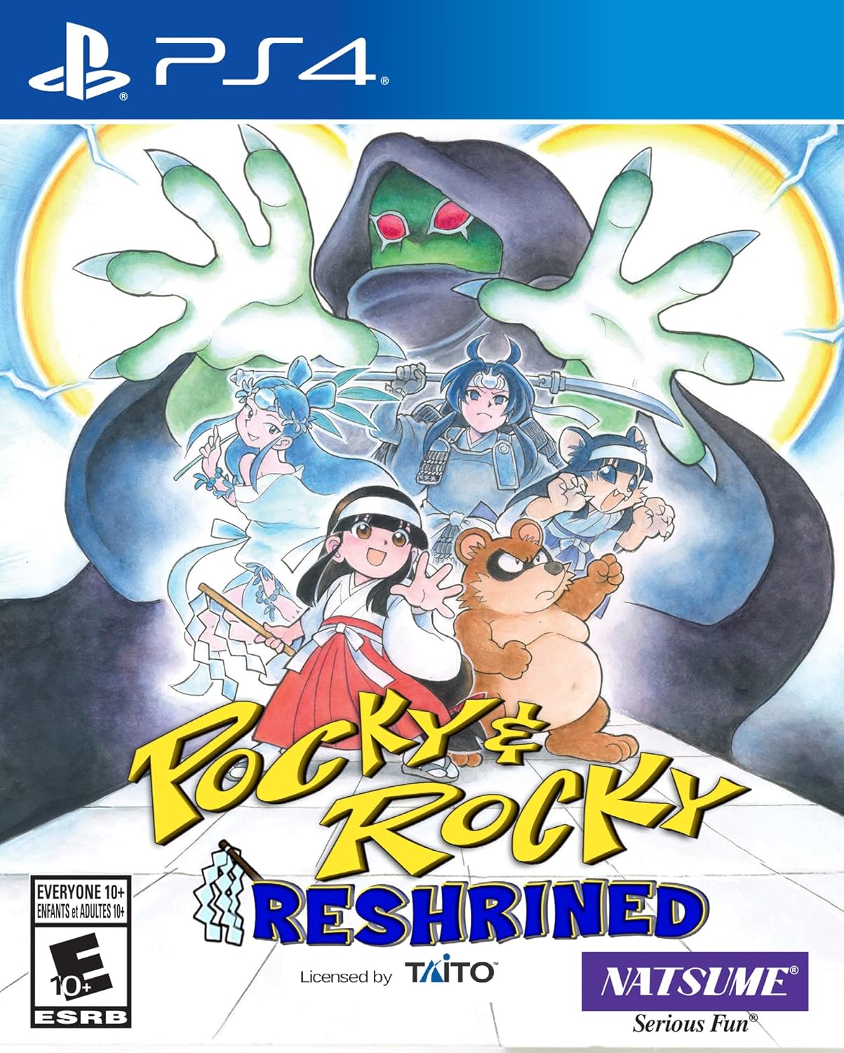 Pocky & Rocky Reshrined plus BONUS Stickers for PlayStation 4 - Image 2