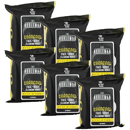 Miniatura 10 de Toallitas limpiadoras activas/limpiadoras/energizantes para hombre + cuerpo - Paquete de 3 (90 unidades)